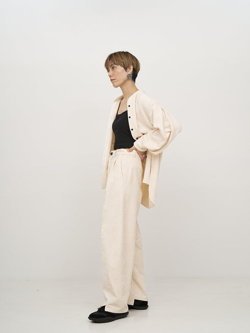 【 予約:11月中旬 】MOLE TWILL CURVE PT /Y254-31128